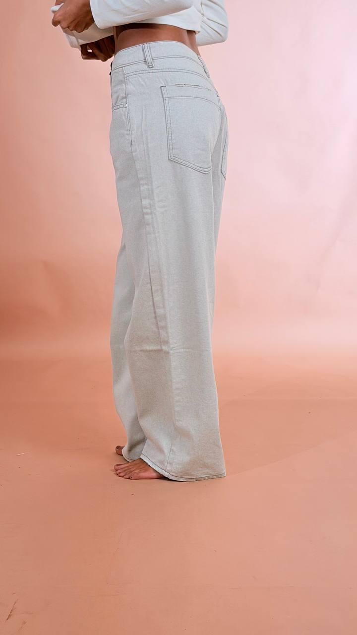 GLAMOROUS Jeans slavato grigio AN5539 GRIGHIO 