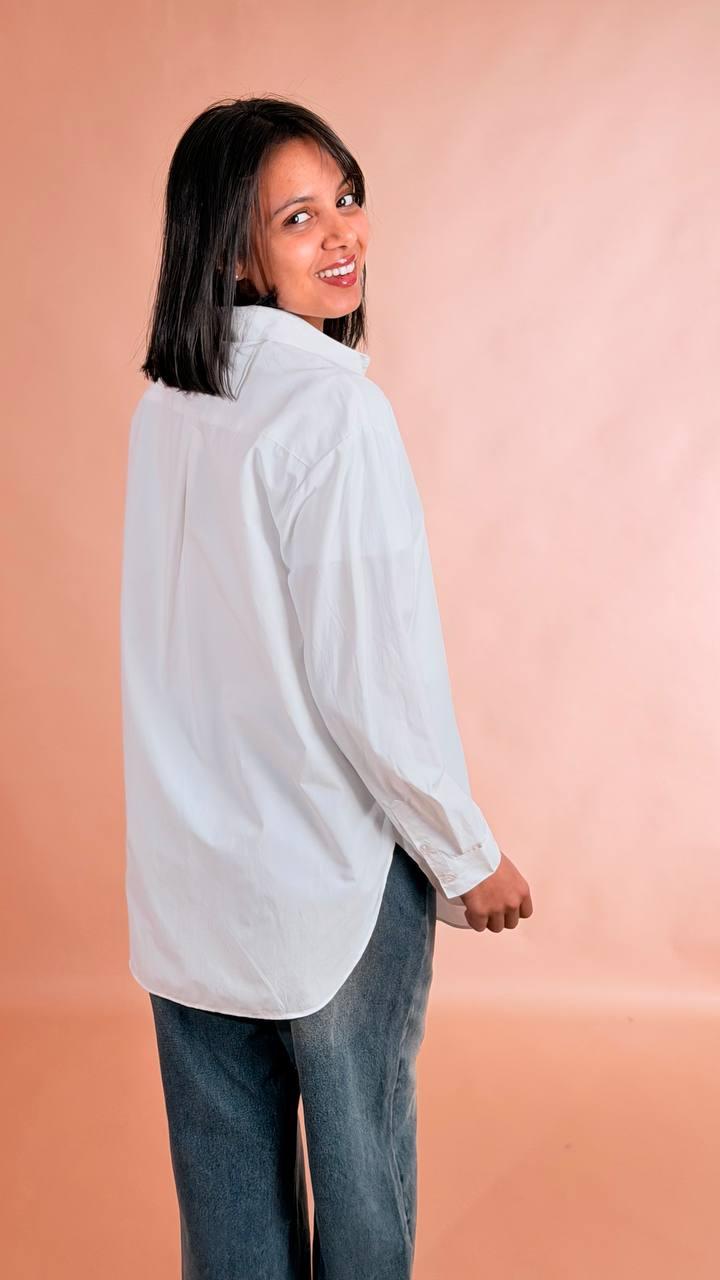 SOYA CONCEPT Camicia liscia 40261 BIANCA 
