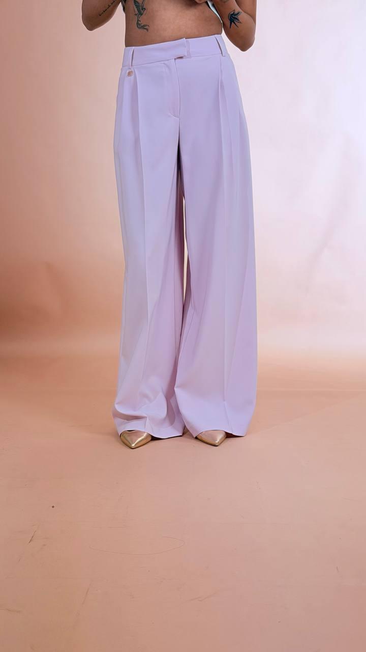FRACOMINA Pantalone palazzo FR26SV3001W42901 ROSA 