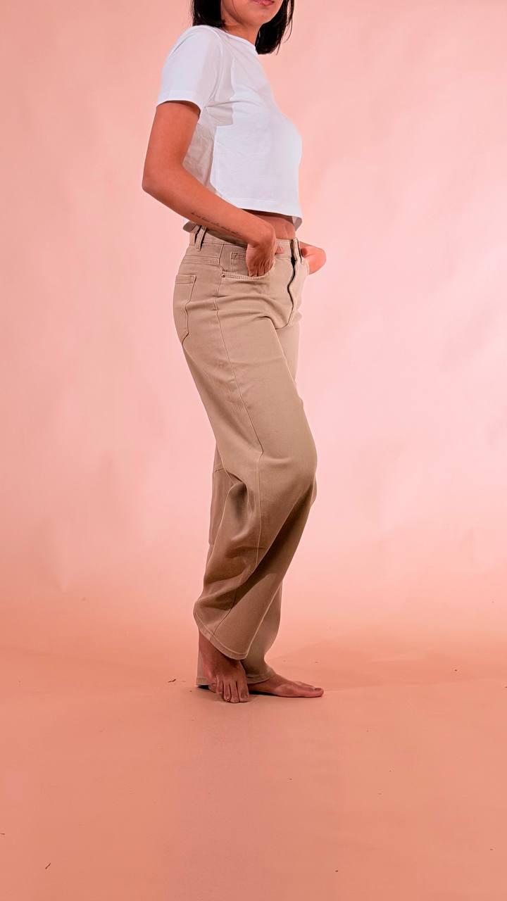 LEVA Jeans leggermente baloon L1110 BEIGE 