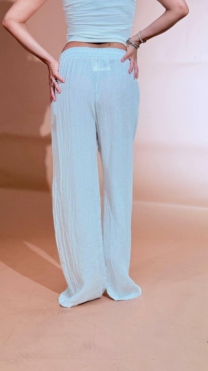 LEVA Pantalone safari SAFARI19467 BIANCO 