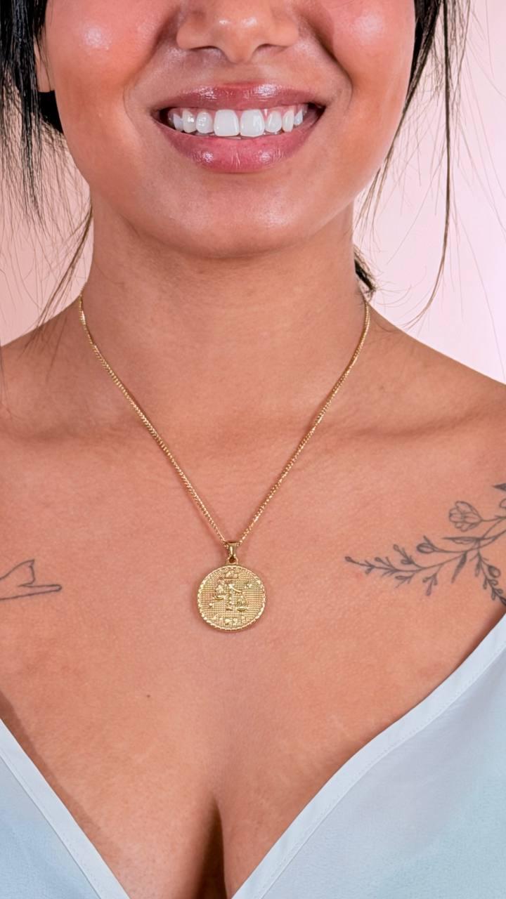 CLUB MANHATTAN Collana segno zodiale bilancia CLBMBILANCIA ORO 