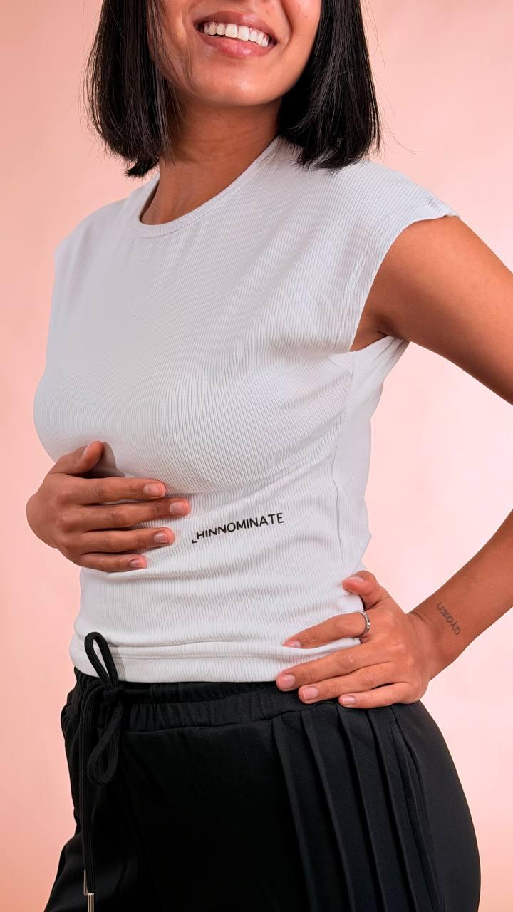 HINNOMINATE T-shirt costina HMABW02511 BIANCO 