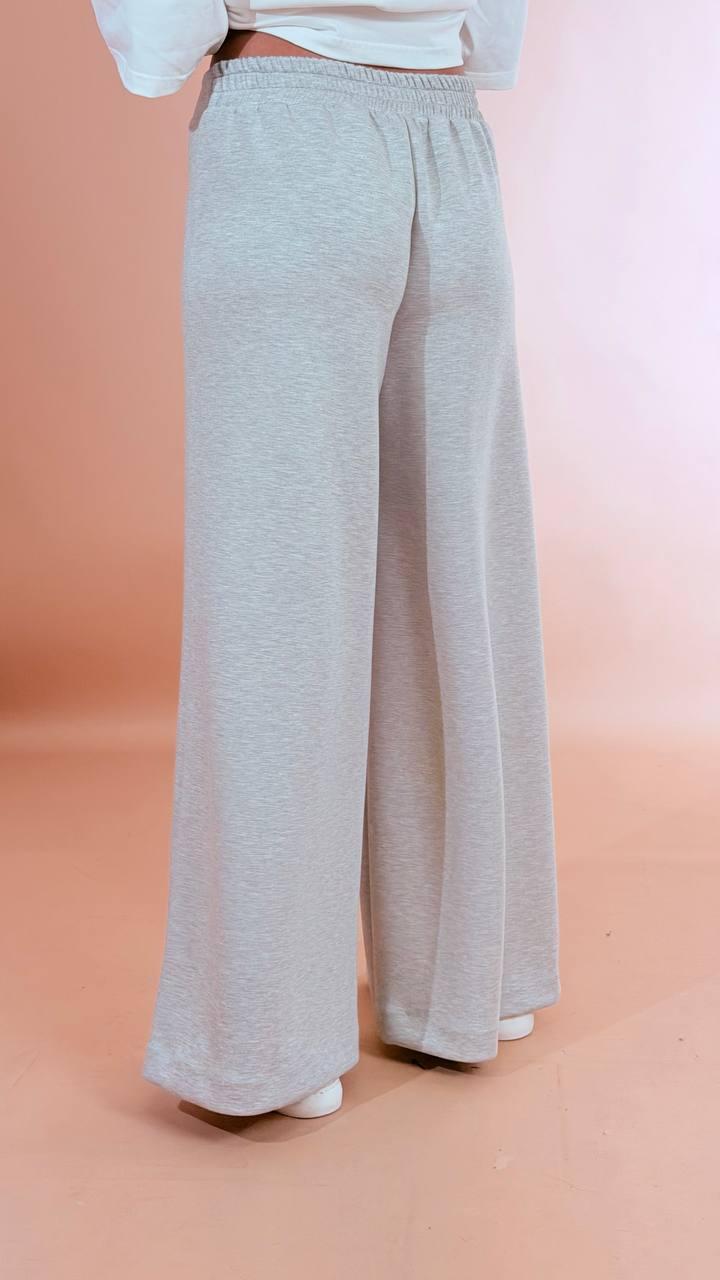 KONTATTO Pantalone palazzo CO5056N GRIGIO 