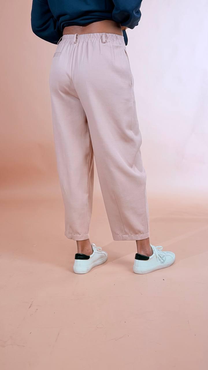 LEVA Pantalone basico<BR/> P1550 ROSA 