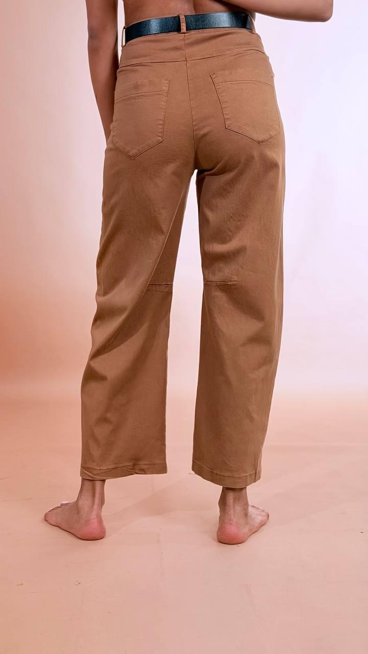 HAVE ONE Pantalone tabacco PMA-Q216 TABACCO 