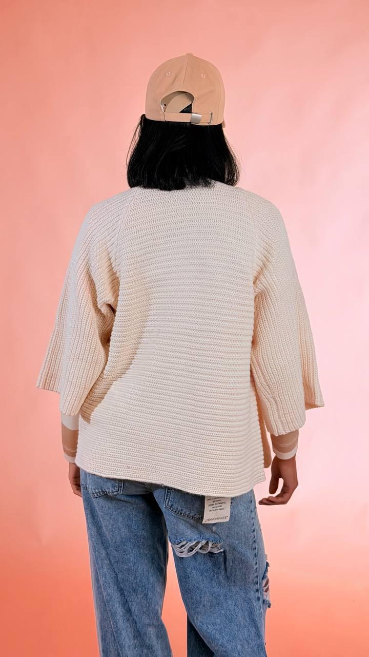 SOYA CONCEPT cardigan maglia 33758 CREMA 
