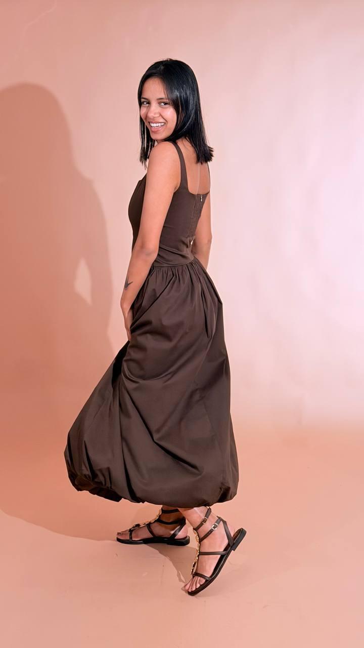 SOUVENIR Abito clelia M39F1714 MORO 