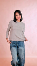 LEVA T-shirt manica lunga AL1362 TAUPE 