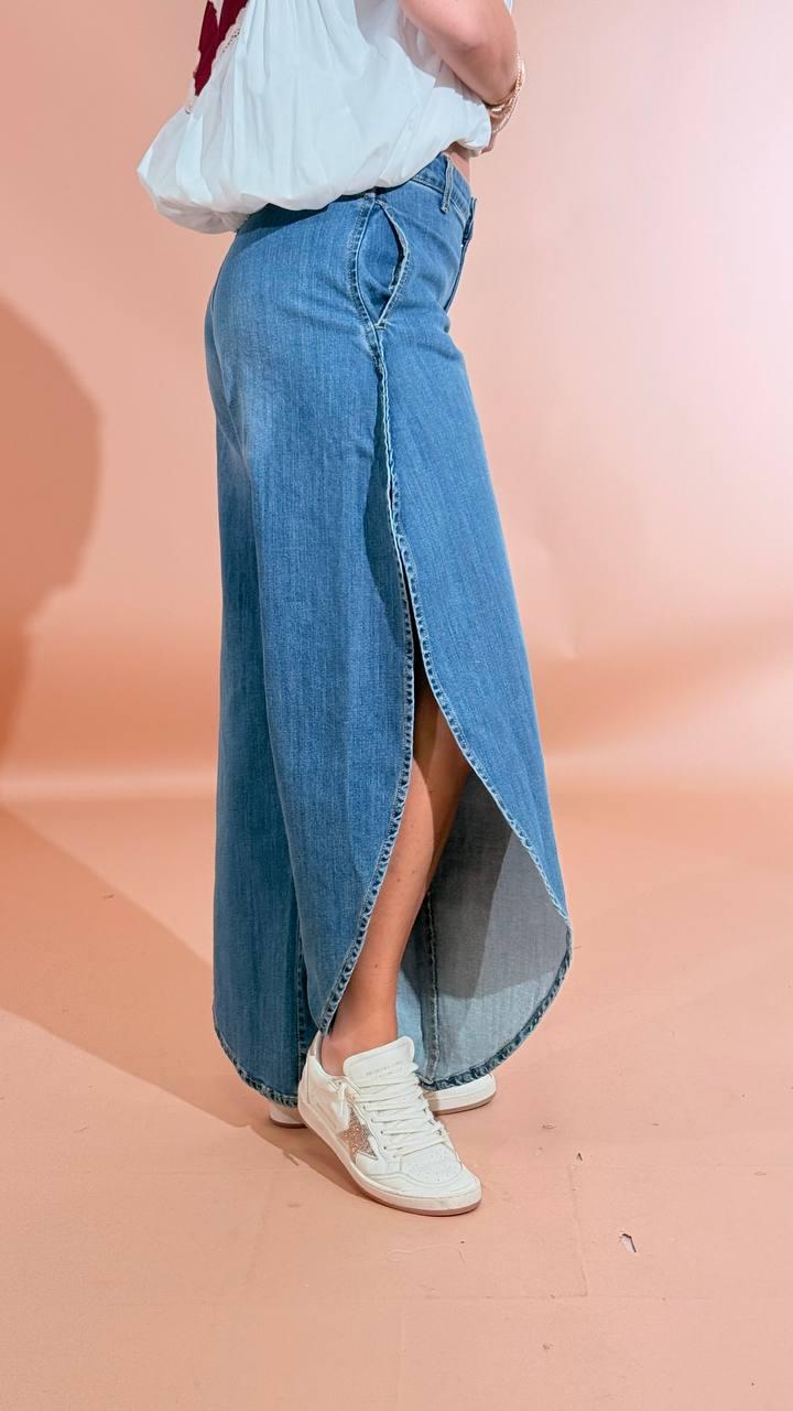 GODSAVEDENIM Jeans farfalla 98%co 2%ea NAUSICA DENIM 