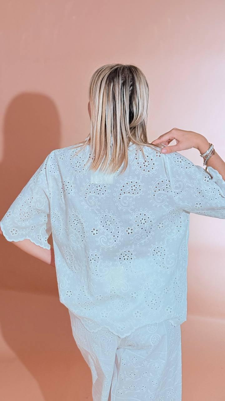 LEVA Camicia linda LINDA20737 BIANCO 