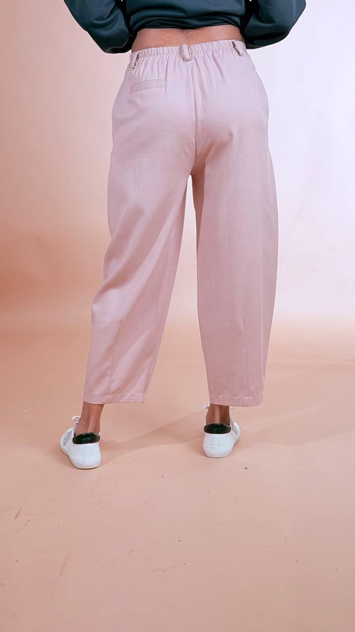 LEVA Pantalone basico<BR/> P1550 ROSA 