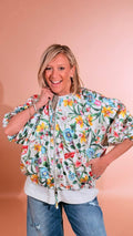TENSIONE IN Bomber flower S26J927  