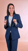 SILENCE Blazer monopetto SD5015KEY NAVY 