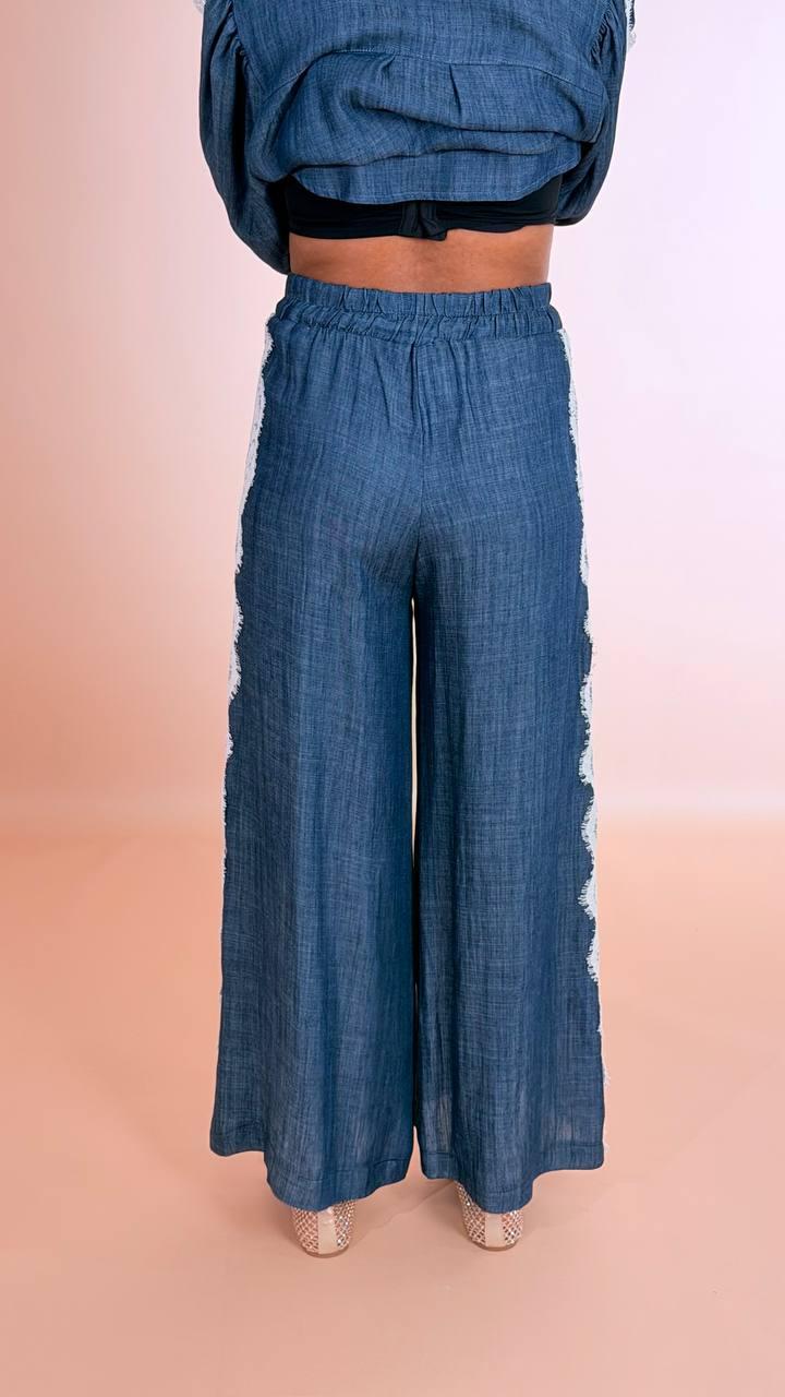 MOTEL Pantalone chambery S26PA62 DENIM 