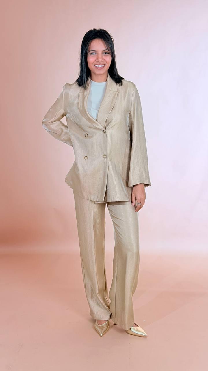 PHILIA LOFT Blazer doppio petto R02Y0147 ORO 