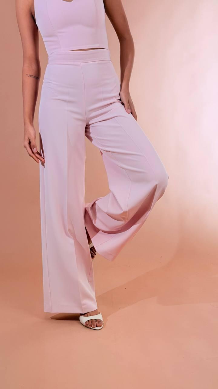 SILENCE Panta palazzo SLPA019KEY PINK 