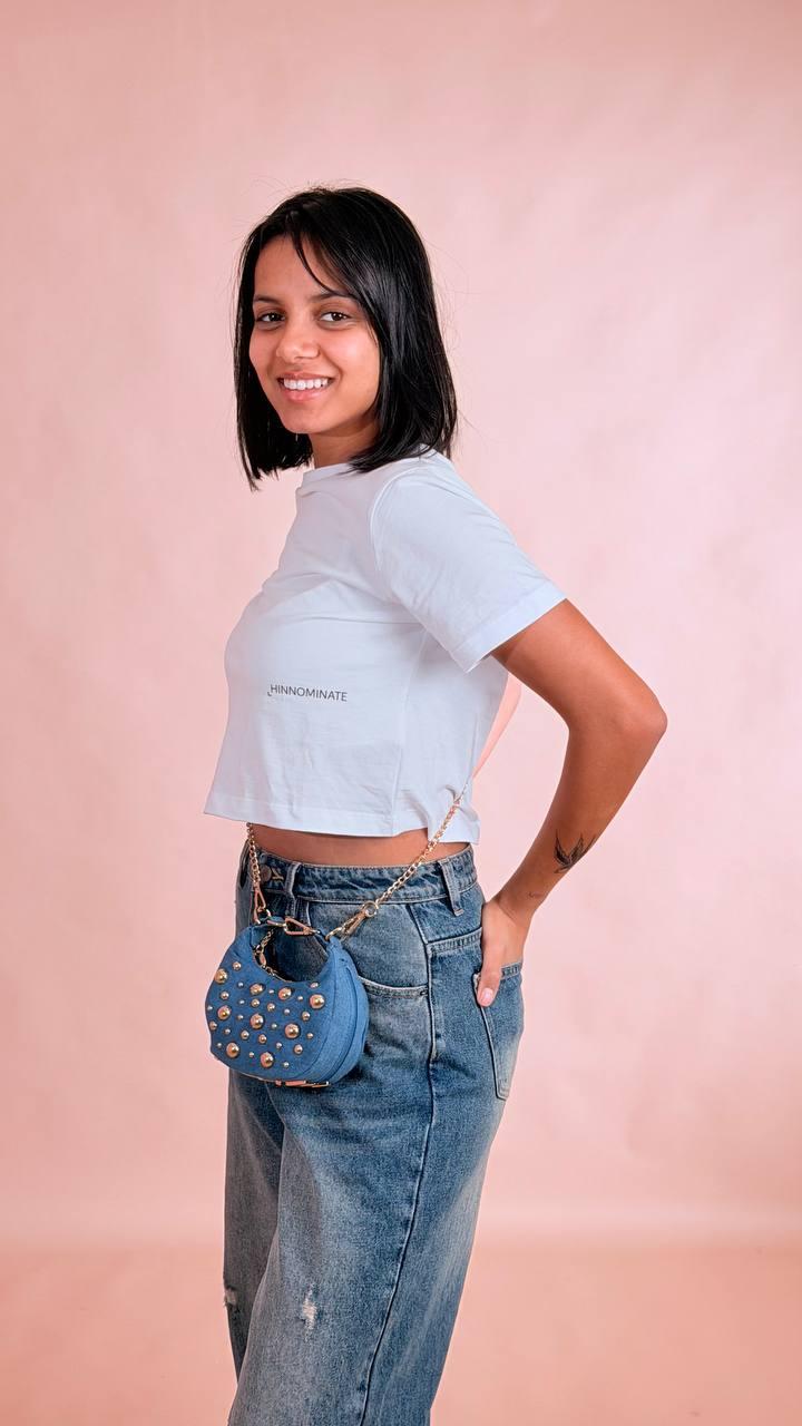 LEVA BIJOUX Mini bag denim BRSDNM  