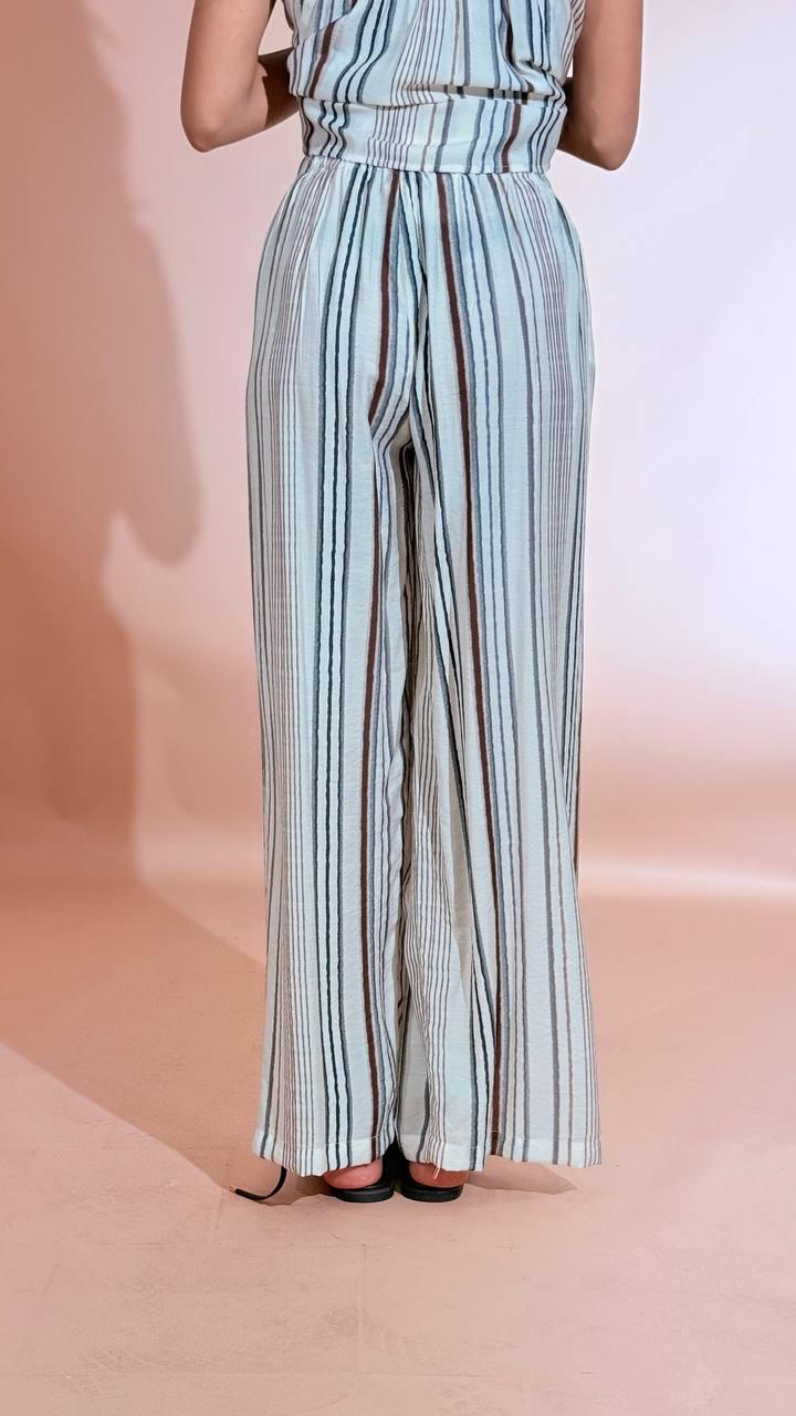 ELLEH Pantalone rigato SS260132 MULTICOLOR 