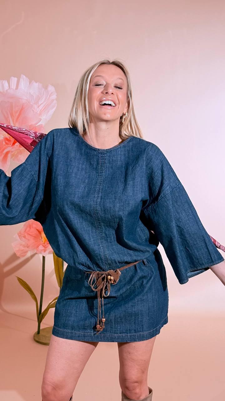 MOTEL Abito in denim S26A909 DENIM 