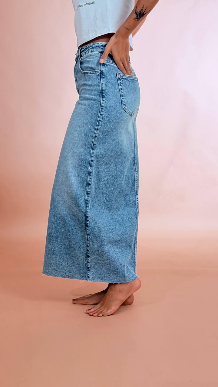 LEVA Gonna in jeans 96co 3pl 1ea H5175  