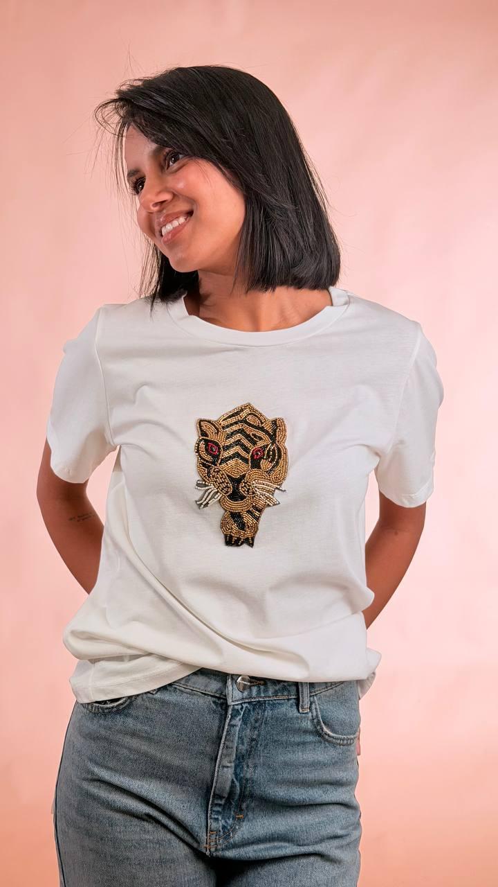 SOUVENIR T-shirt tigre F38X1129  