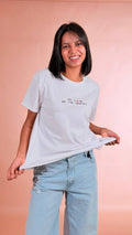 LEVA T-shirt nel fiore dei miei drammi 1003 TF BIANCO 