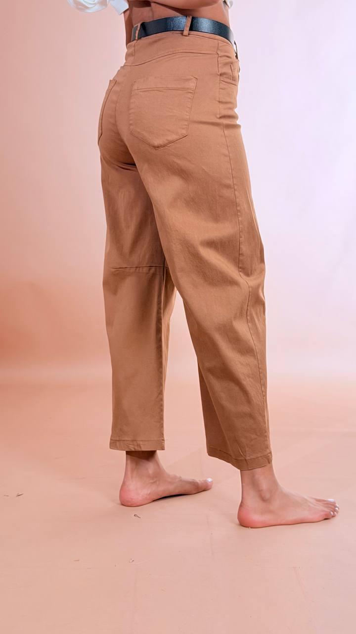 HAVE ONE Pantalone tabacco PMA-Q216 TABACCO 