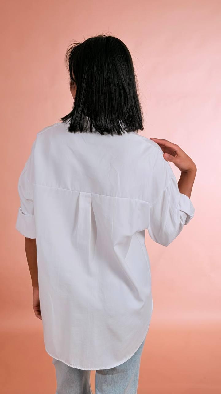 LEVA Camicia basica 5503CA BIANCO 