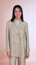 PHILIA LOFT Blazer doppio petto R02Y0147 ORO 