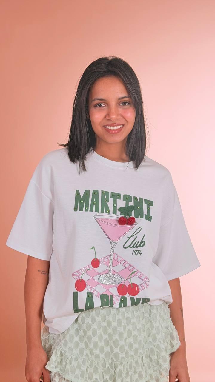 ANNA ROCK T-shirt martini 2091099 BIANCA 