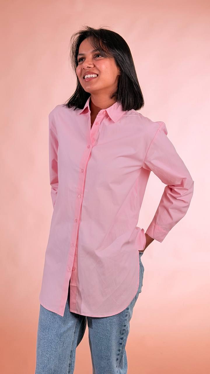 SOYA CONCEPT Camicia liscia 40261 ROSA 
