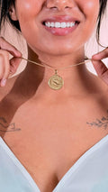 CLUB MANHATTAN Collana segno zodiacale acquario CLBMAQUARIO ORO 