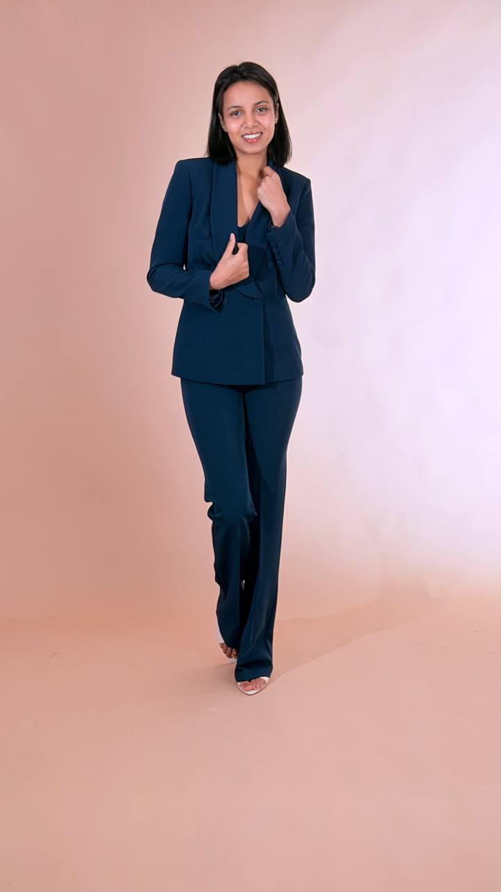 SILENCE Blazer doppio petto NP5059KEY NAVY 