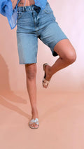 HINNOMINATE Bermuda in denim HMABW02688 DENIM 