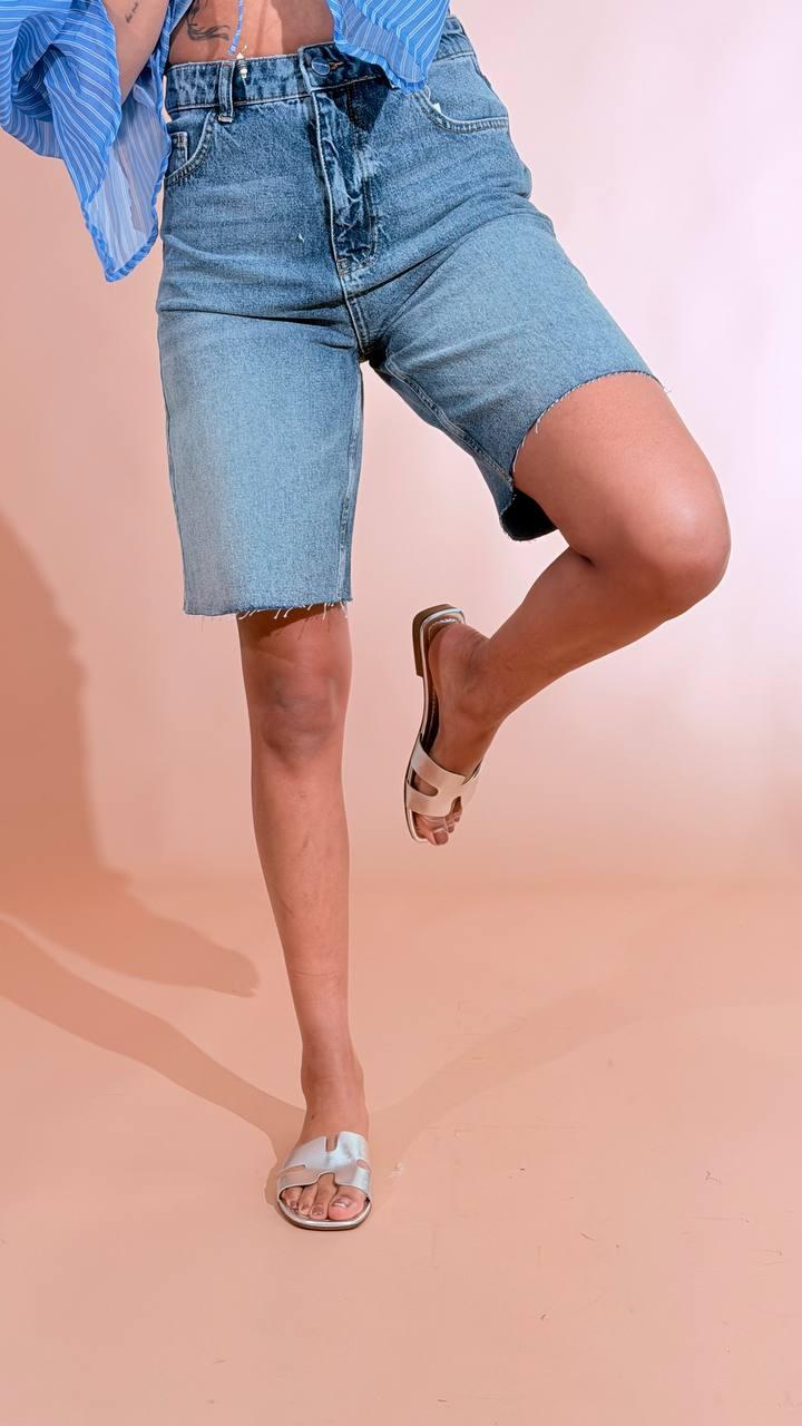 HINNOMINATE Bermuda in denim HMABW02688 DENIM 