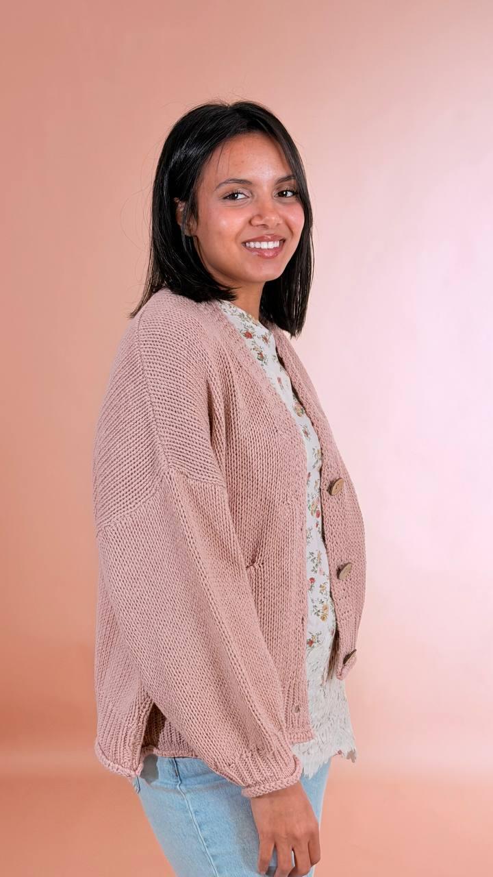 HAVE ONE Cardigan bottoni tasche JIT-Q007 PHARD 