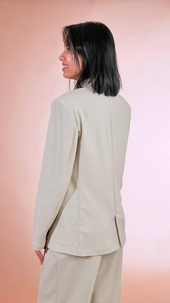 FRACOMINA Blazer oversize FR26SJ3009W76301 BEIGE 