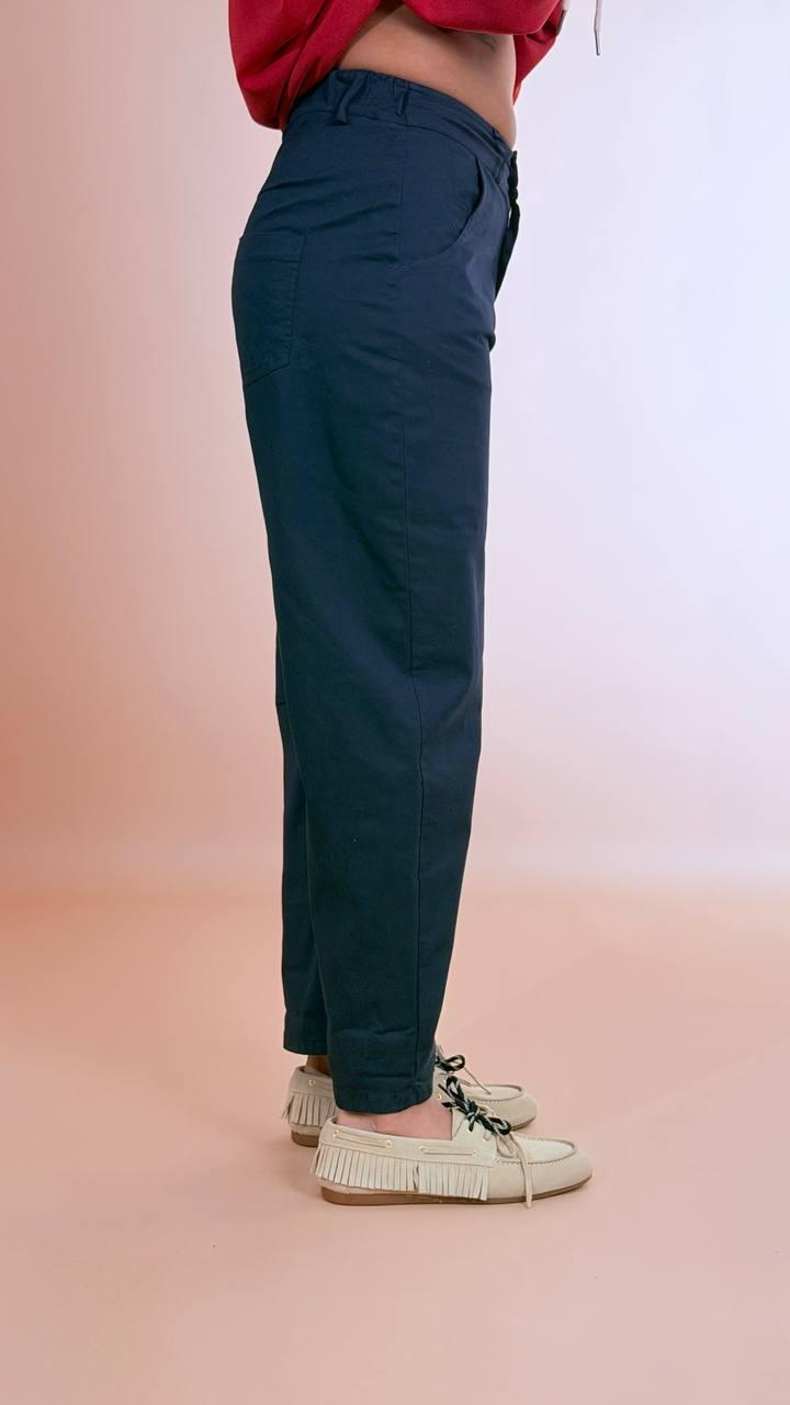 MOTEL Pantalone mini baloon PA5157 BLU 