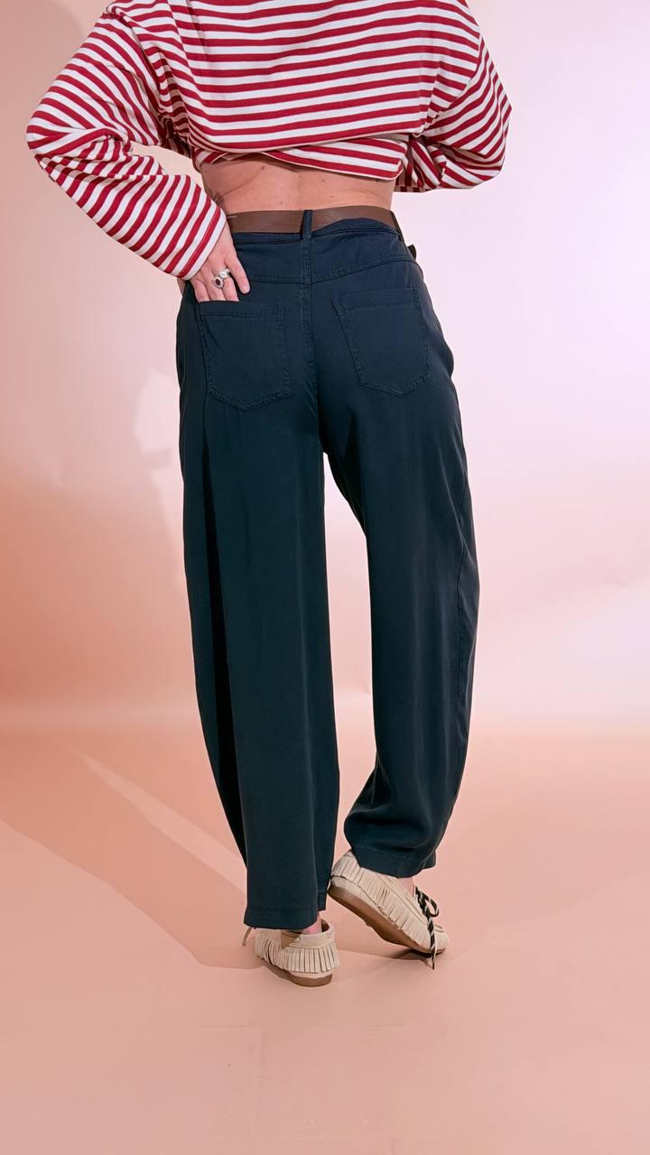 TENSIONE IN Panta morbido PE26-4336 BLU 
