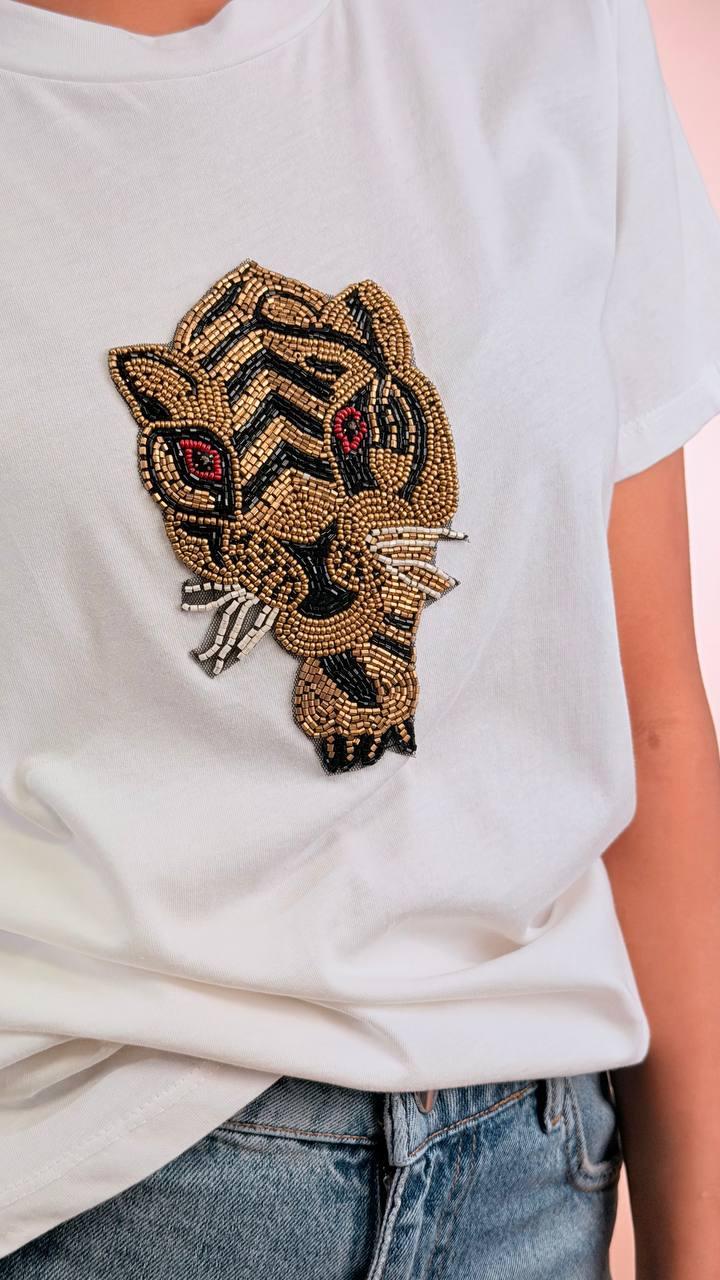 SOUVENIR T-shirt tigre F38X1129  