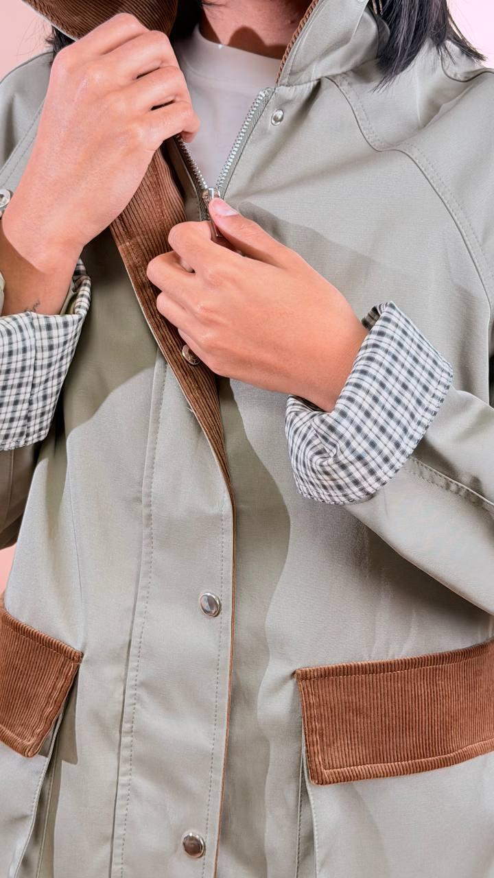LEVA Jacket verde F5DD0392 VERDE 