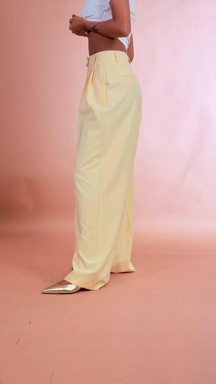 FRACOMINA Pantalone palazzo FR26SV3001W42901 GIALLO 