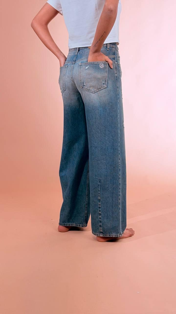 HAVE ONE Jeans slvatura Rosa PFA-Q095 DENIM 
