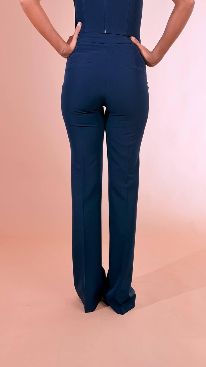 SILENCE Panta flare NP2003KEY NAVY 