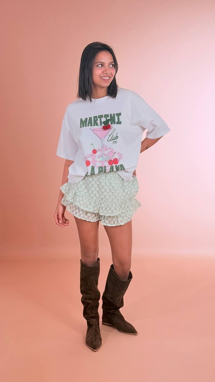 ANNA ROCK Panta gonna balze 309033 VERDE 