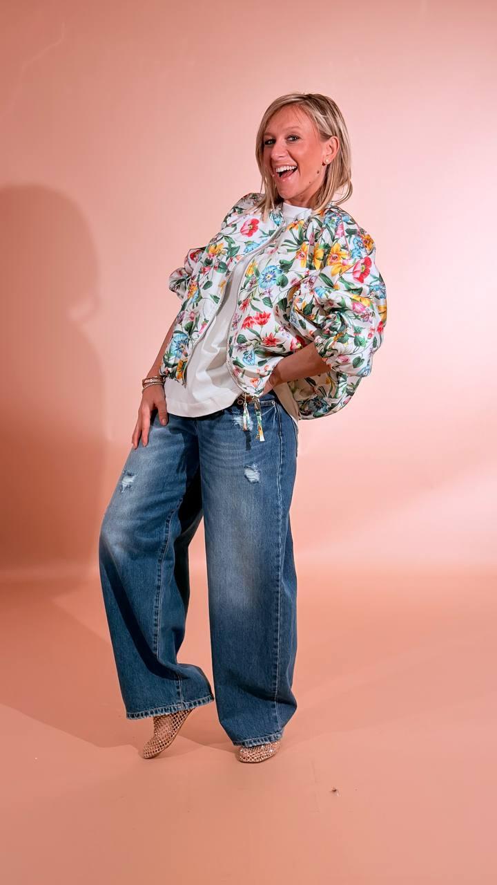 TENSIONE IN Bomber flower S26J927  