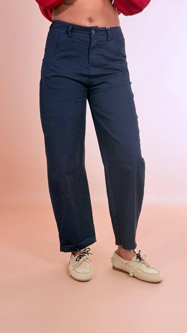 MOTEL Pantalone mini baloon PA5157 BLU 