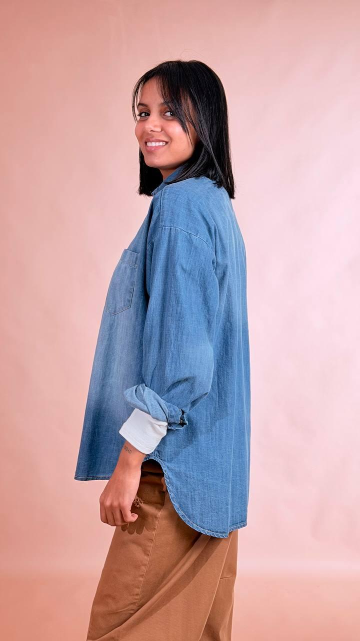 TENSIONE IN Camicia denim S26C306 JEANS 