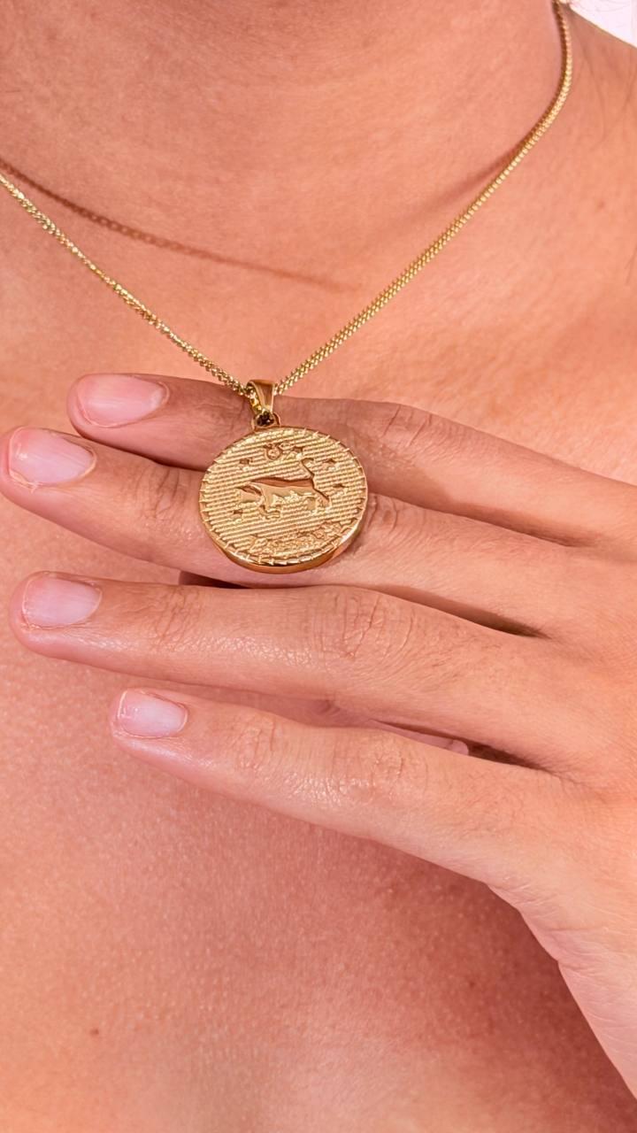 CLUB MANHATTAN Collana segno zodiale toro CLBMTORO ORO 
